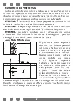 Предварительный просмотр 52 страницы Candy CMG3V1BG/1 User Manual