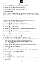 Предварительный просмотр 215 страницы Candy CMGA20SDLB User Instructions