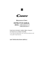 Preview for 2 page of Candy CMGA20SDLW-07 User Instructions