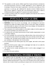 Preview for 6 page of Candy CMGA20TNDB Instructions Manual