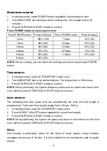 Preview for 12 page of Candy CMGA20TNDB Instructions Manual