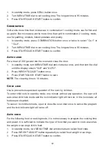 Preview for 13 page of Candy CMGA20TNDB Instructions Manual