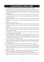 Preview for 16 page of Candy CMGA20TNDB Instructions Manual