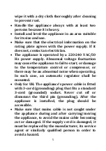 Preview for 5 page of Candy CMICN 5184XN User Manual