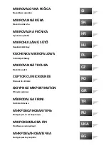 Предварительный просмотр 2 страницы Candy CMW 2070M Owner'S Manual