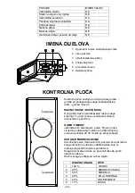 Предварительный просмотр 105 страницы Candy CMW 2070M Owner'S Manual