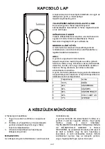 Предварительный просмотр 113 страницы Candy CMW 2070M Owner'S Manual