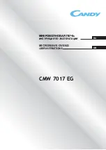 Preview for 1 page of Candy CMW 7017 EG User Instructions