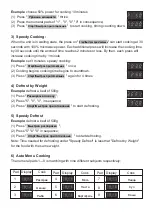 Preview for 17 page of Candy CMW 7017 EG User Instructions