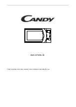 Candy CMW2070DW-UK Manual preview