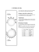 Preview for 10 page of Candy CMW20MSS-UK Owner'S Manual