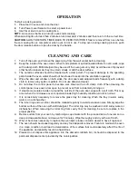 Preview for 11 page of Candy CMW20MSS-UK Owner'S Manual