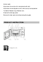 Предварительный просмотр 8 страницы Candy CMW20SMBLI-07 Instruction Manual