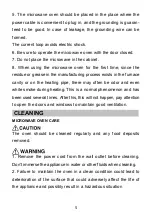 Preview for 6 page of Candy CMW20SMWLI-07 Instruction Manual