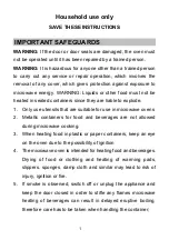 Preview for 2 page of Candy CMW20SMWLI/4U Instruction Manual