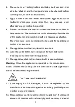 Preview for 3 page of Candy CMW20SMWLI/4U Instruction Manual