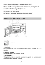 Preview for 8 page of Candy CMW20SMWLI/4U Instruction Manual