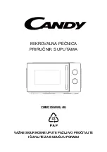 Preview for 62 page of Candy CMW20SMWLI/4U Instruction Manual