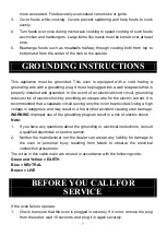 Preview for 8 page of Candy CMW20TNMB Instructions Manual