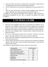 Preview for 9 page of Candy CMW20TNMB Instructions Manual