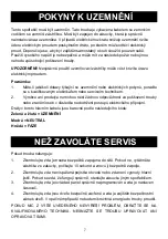 Preview for 22 page of Candy CMW20TNMB Instructions Manual