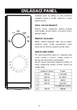 Preview for 25 page of Candy CMW20TNMB Instructions Manual