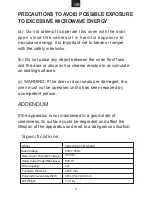 Preview for 4 page of Candy cmw22ds User Instructions