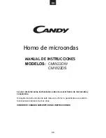 Preview for 59 page of Candy cmw22dw User Instructions