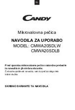 Предварительный просмотр 183 страницы Candy CMWA20SDLB User Instructions