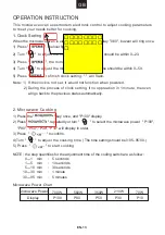 Preview for 14 page of Candy CMWA20SDLW-07 User Instructions