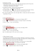 Preview for 15 page of Candy CMWA20SDLW-07 User Instructions