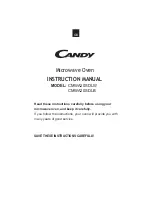 Preview for 3 page of Candy CMWA20SDLW User Instructions