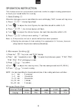 Preview for 15 page of Candy CMWA20SDLW User Instructions