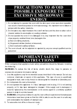 Preview for 22 page of Candy CMWA20TNDB-07 Instructions Manual