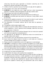 Preview for 24 page of Candy CMWA20TNDB-07 Instructions Manual