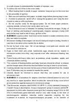 Preview for 4 page of Candy CMWA23TNDB Instructions Manual