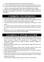 Preview for 8 page of Candy CMWA23TNDB Instructions Manual