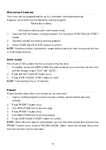 Preview for 13 page of Candy CMWA23TNDB Instructions Manual