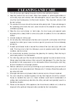 Preview for 16 page of Candy CMWA23TNDB Instructions Manual