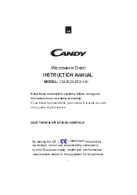 Preview for 3 page of Candy CMXC25DCS-UK User Instructions