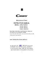 Preview for 2 page of Candy CMXG 25DCW User Instructions