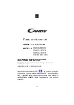 Preview for 34 page of Candy CMXG 25DCW User Instructions