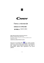 Preview for 34 page of Candy CMXG 30DS User Instructions