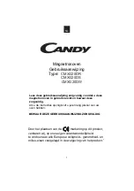 Preview for 159 page of Candy CMXG20D Instruction Manual