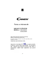 Preview for 34 page of Candy CMXG22DW User Instructions