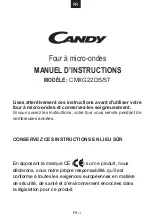 Preview for 107 page of Candy CMXG22ST User Instructions