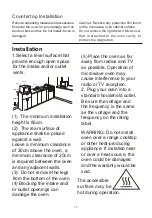 Preview for 11 page of Candy CMXG30DB-SASO User Instructions