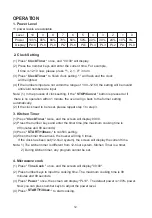 Preview for 12 page of Candy CMXG30DB-SASO User Instructions