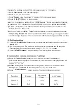 Preview for 13 page of Candy CMXG30DB-SASO User Instructions