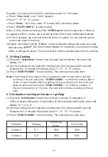 Preview for 13 page of Candy CMXG42DB-SASO User Instructions